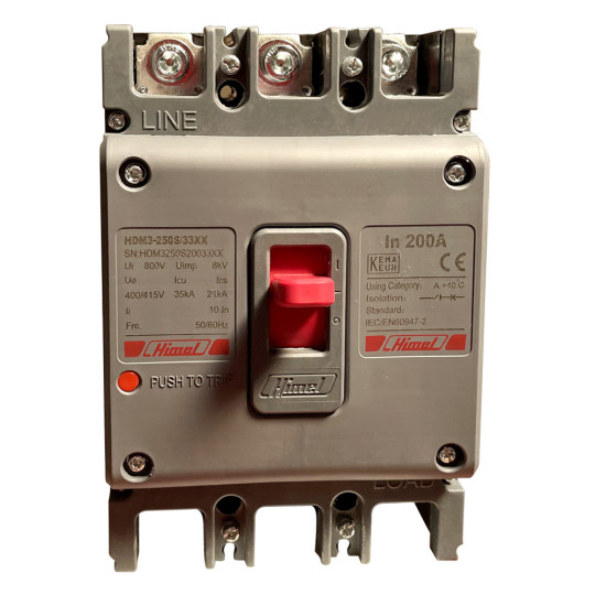 HDM3 35kA 3P (160 ~ 250A)